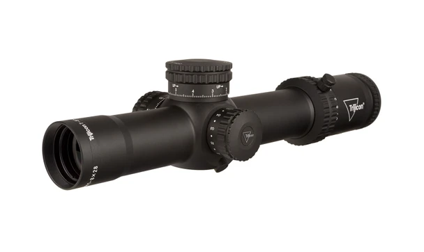 Trijicon Credo - 1-8x28mm FFP Illuminated Riflescope - Red/Green MRAD Segmented Circle Reticle, CR828-C-2900032, 719307403062