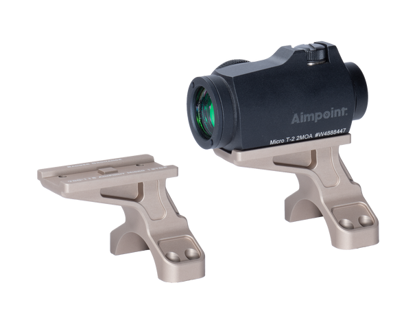 Badger Ordnance C1 Micro Sight Mount 35MM 12 O'clock Mount For Aimpoint T2 - Tan