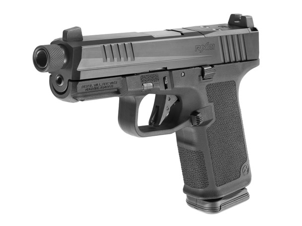 Ruger RXM Optic Ready 9mm Compact Pistol 4.5" Threaded Barrel - Magpul Frame - Black, 19446, 736676194469