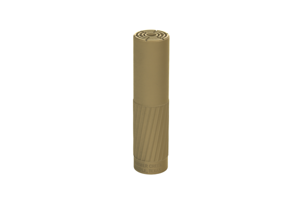 Hammer Creek HC67 Titanium 7.62mm Suppressor - HUB Compatible - FDE, 115-FD