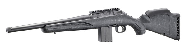 Ruger American Gen II Patrol 6mm ARC 16" Rifle - Black Splatter, 56904, 736676569045