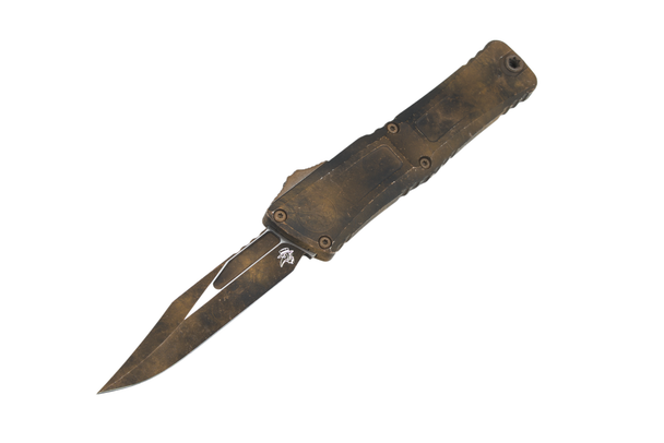 Microtech Combat Troodon Bowie Gen III - Plague Outbreak Signature Series, 1146-1PLOBS, 841768190608