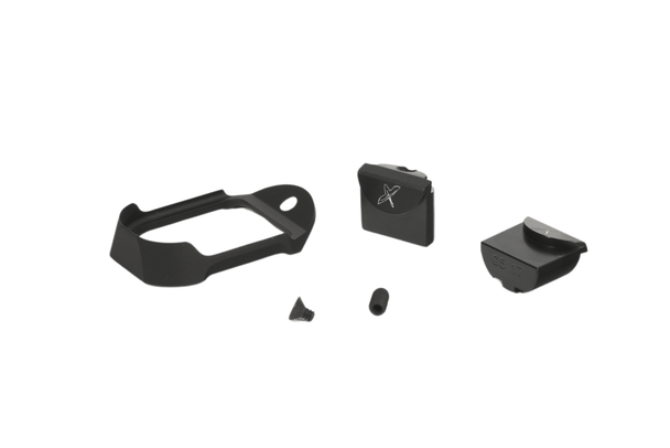 Forward Controls Design GFE Glock Gen 5 Aluminum Frame Extension - Black, GFE, 671891095118