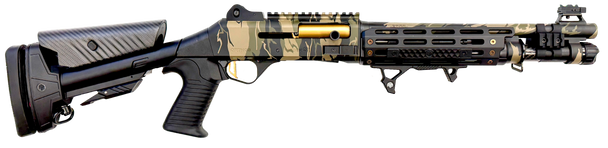 Orthos Raider S4 12 Gauge 14" SBS - Woodland Camo Elite Limited Edition, S4RCESBS