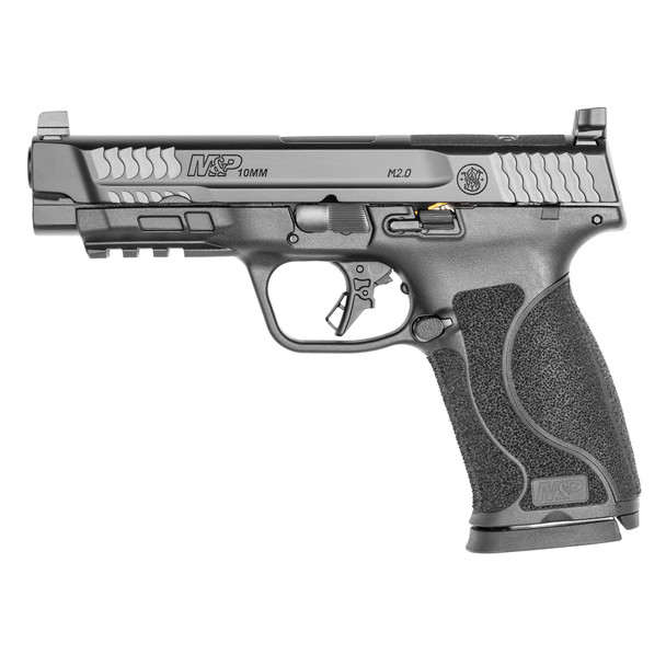 Smith & Wesson M&P 9 M2.0 Full-Size 10mm Pistol NTS 4.6" Barrel - 15 Rd, 13387, 022188885637