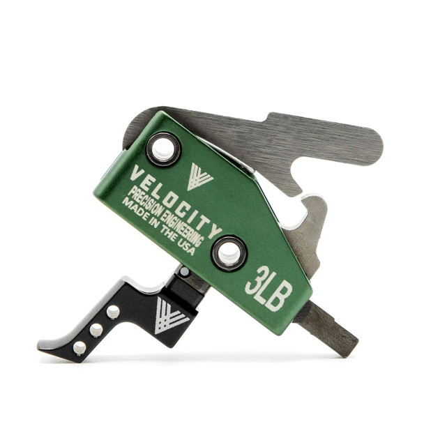 Velocity Precision MPC Single Stage 3 lbs Trigger - Straight Serrated Flat Face