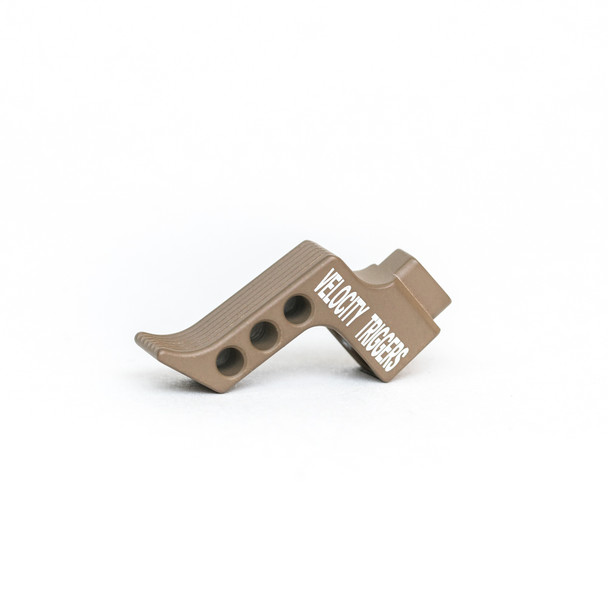 Velocity Precision MPC Trigger Shoe - Straight Serrated Flat Face - Flat Dark Earth
