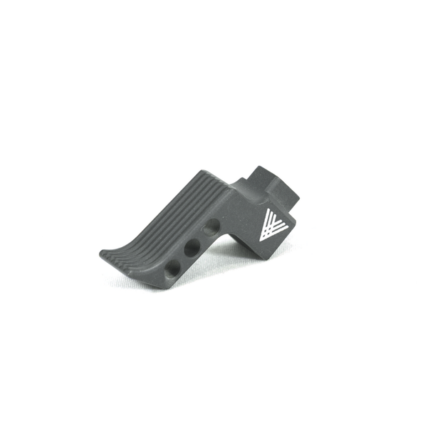 Velocity Precision MPC Trigger Shoe - Straight Serrated Flat Face - Wolf Gray