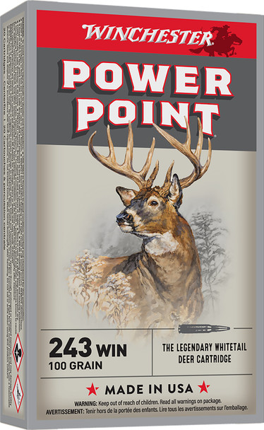 Winchester Super-X 243 Win 100gr Power Point - 20 Rd Box