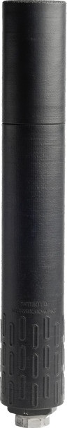 Huxwrx FLOW 45M .45 ACP Titanium Suppressor - Black, 3796, 810176430453