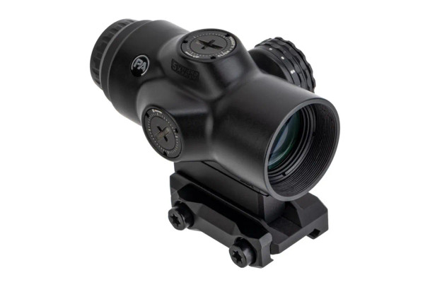 Primary Arms SLx 5X MicroPrism™ Scope - Red Illuminated ACSS Aurora MIL Reticle, PA-SLX-5XMP-AUR-MIL, 710046, 818500018551