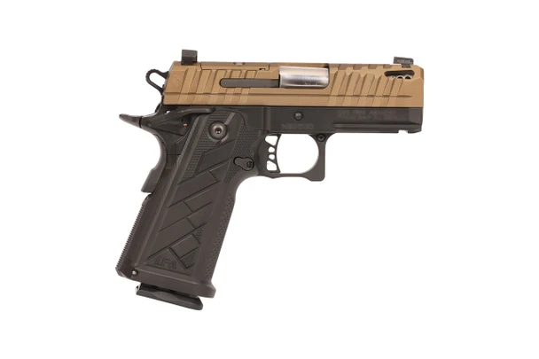 Century Arms LFA Apollo 11 V2 Compact 9mm Pistol 3.35" Barrel - Lipsey's Exclusive Bronze, HG8645B-N, 787450081802