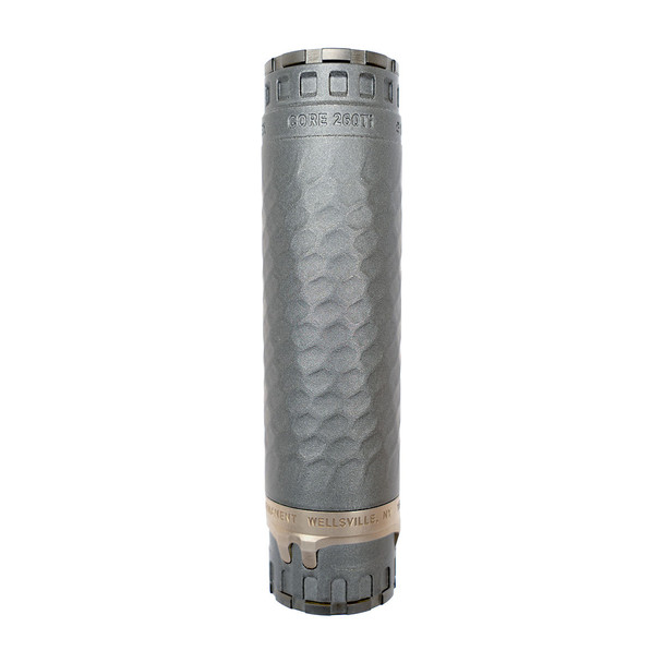 Precision Armament TiTrex 260Ti Optimized 6.5mm Titanium Suppressor - Dark-Ti Finish, R10121