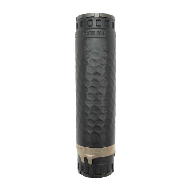 Precision Armament TiTrex 300SD Severe-Duty .300 / 7.62mm Inconel Suppressor - Black Finish, R10232