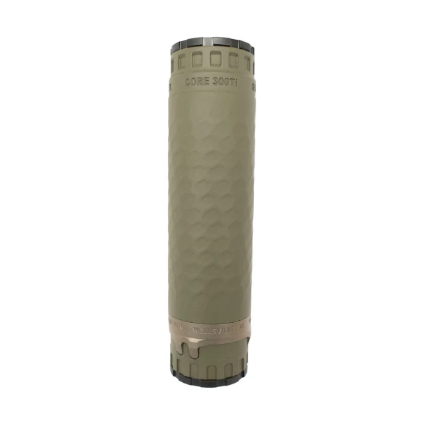 Precision Armament TiTrex 300Ti Optimized .300 Blackout Titanium Suppressor - OD Green Finish, R10134