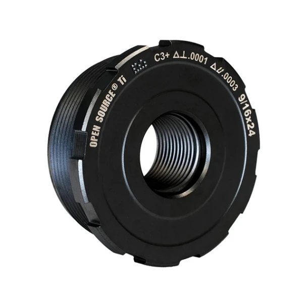 Precision Armament Open Source Certified Precision Direct Thread Titanium Suppressor Mount - 9/16x24