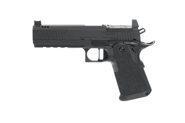 TRIARC Systems TRI-11 DS Government RMR Optic Ready 9mm Pistol 5" Ported Barrel - Black, TRI-11-GOV-9MM-BLK-PORT