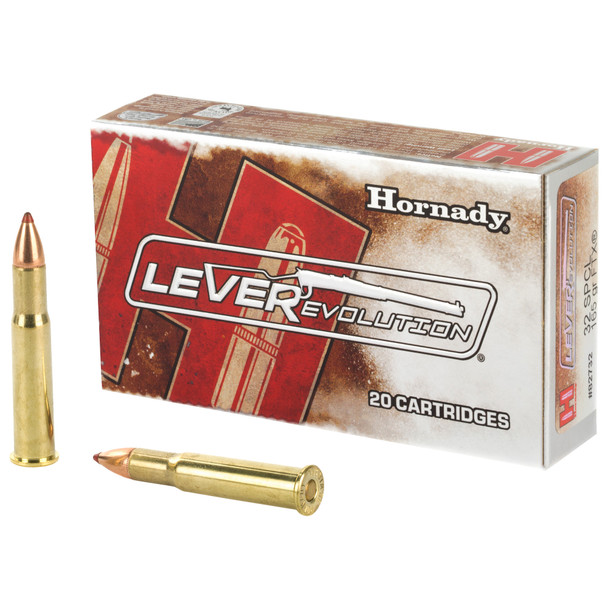 Hornady LeverEvolution 32 Winchester Special 165gr Flextip - 20 Rd