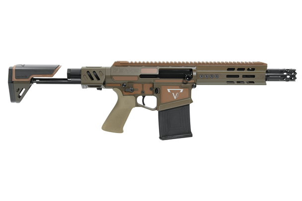 Taran Tactical Innovations TTI Dracarys Gen-12 w/ Telescoping Stock SBS 7" Barrel - Disruptive Tan Cerakote, TTI-GEN12-7IN-TAN-PDS