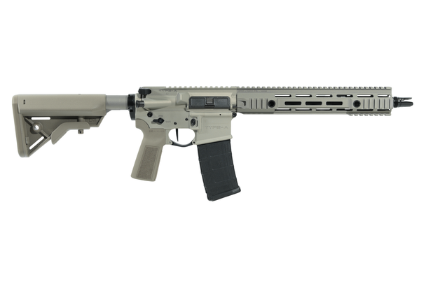BG Defense Type-A SP2-12.5 MOD 1 PRO 5.56 NATO SBR 12.5" Barrel - Clear Anodized, TSP2556125CPSBR-CLEAR, TSP2556125CPSBR-SPECIAL, TSP2556125CPSBR, 720595483629