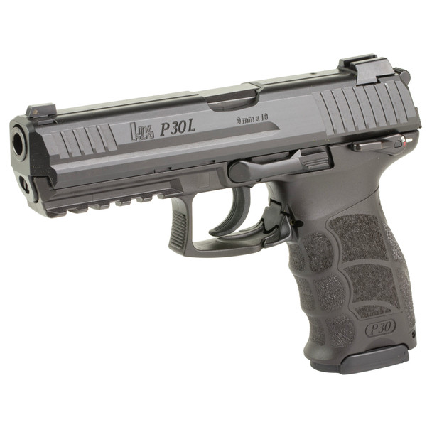 Heckler & Koch P30LS V3 Full Size 9mm DA/SA Pistol 4.45" Barrel - Ambi Manual Safety, 81001097, 642230269187