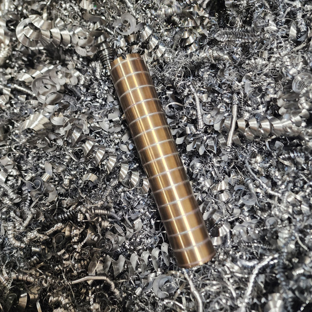 Rex Silentium MG12 Low Back Pressure 12GA SBS Steel Suppressor - Raw Heat Treat Finish, MG12