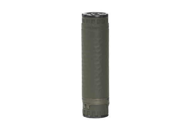 Precision Armament TiTrex 260Ti Optimized 6.5mm Titanium Suppressor - OD Green Finish, R10124, 810112082265