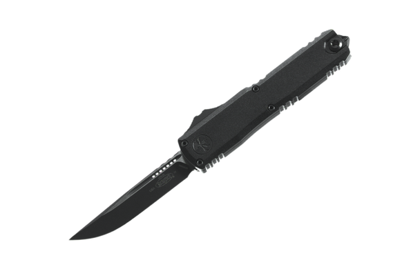 Microtech UTX-70 Gen IV S/E - Black Handle - Tactical Blade, 11484-1T, 810222584451