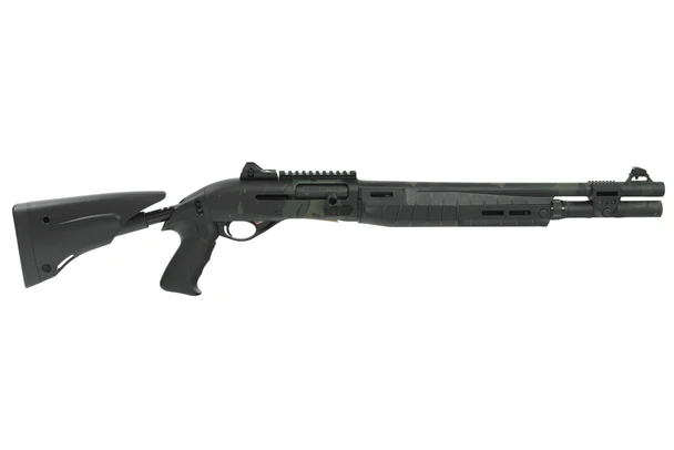 Benelli M2-G1 Tactical 12 Gauge Pistol Grip Shotgun w/ Telescopic Stock 18.5" Barrel - Multicam Black Camo Finish, 11622, 0650350116229, 650350116229