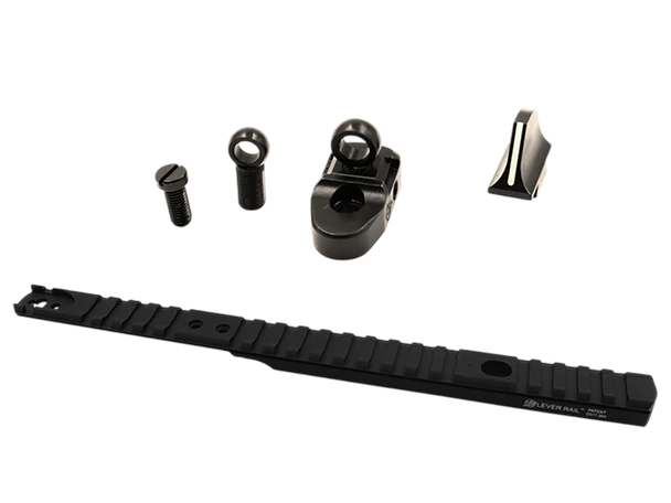 XS Sights Henry .45-70 Lever Action Optic Mount with Ghost Ring Sights, HN10015, 647533046923