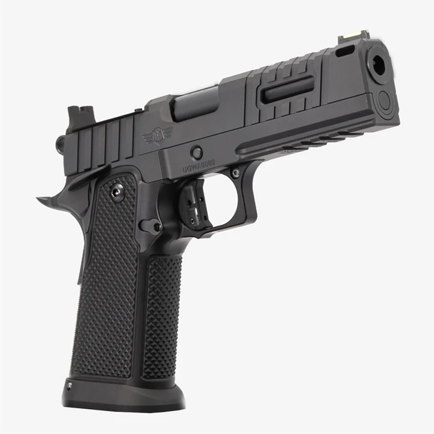 United Gunworks UG-1 Alpha Full-Size 9mm Pistol 4.5" Internally Comp Barrel - Black, 1111-999AK