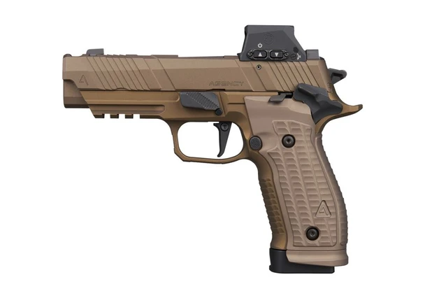 Agency Arms x Sig Sauer P226-X Agency 9mm SAO Pistol 3.8" Bull Barrel - 20 Rd , 226X-9-AGENCY-RXSL, 798681746811