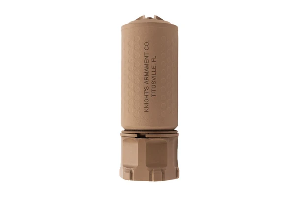 Knight's Armament MCQ-2 - 5.56mm Inconel Suppressor - FDE, KAC-122777-FDE, 122777