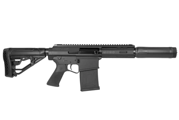 Genesis Arms Gen-12 SBS & HUXWRX Ventum 12K Suppressor Kit, GENESIS-K-SBS5R-HUB, 850078509277