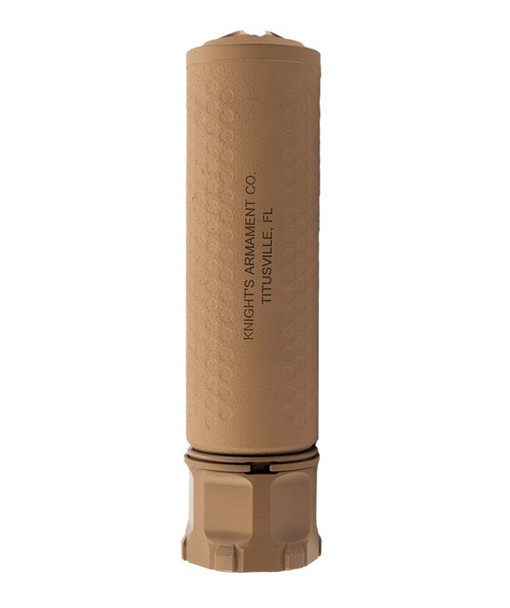 Knight's Armament CRS-3 QDC - 5.56mm Suppressor - FDE, KAC-122776-FDE, 819064019640