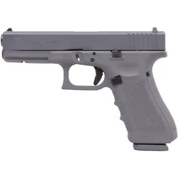 Glock 17 Gen4 9mm Gray Cerakote 17+1rds 3 mags