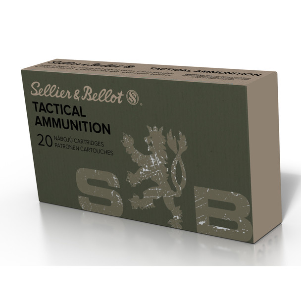 Sellier & Bellot, 6.5mm Creedmoor, FMJ, 140 Grain, 20 Rounds