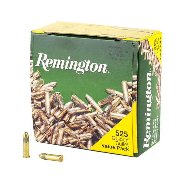 Remington .22lr HP Gold Bullet 525rds