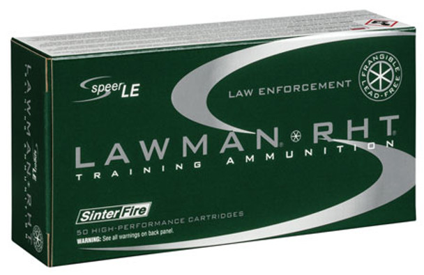 Speer Lawman - RHT 9mm Luger 100 gr Frangible - 50 Rds