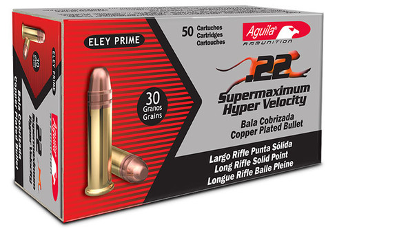 Aguila Super Maximum Solid Point 22LR 30gr 500rds