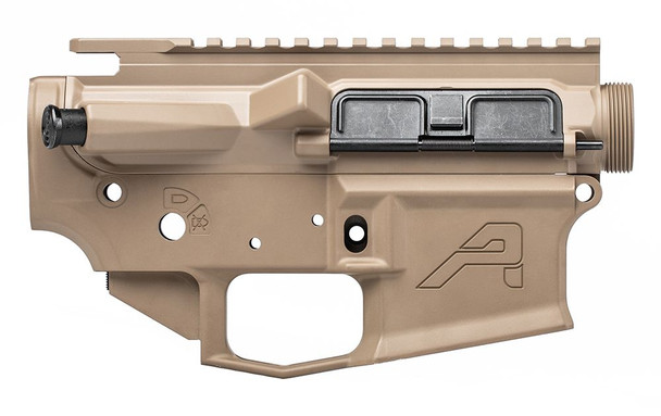 Aero Precision M4E1-T Threaded Receiver Set - FDE Cerakote