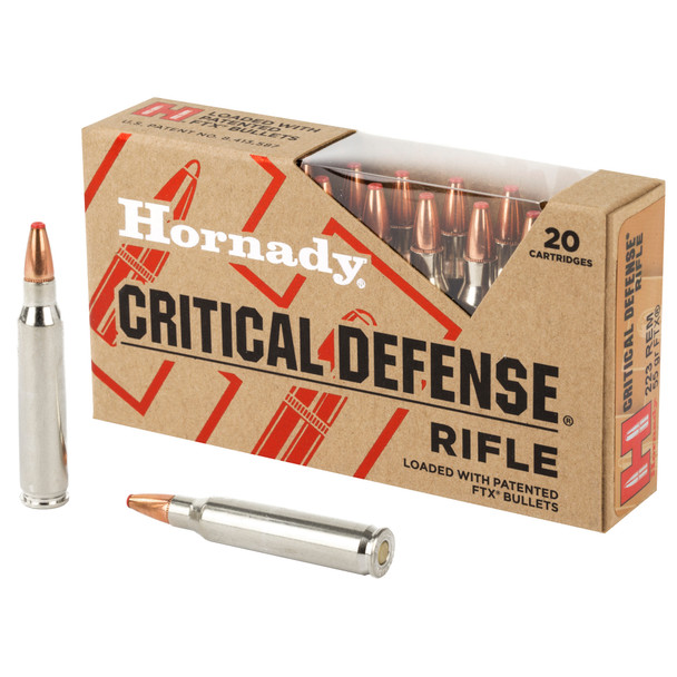 Hornady - Critical Defense .223 Rem 55gr FlexTip - 20 Rds