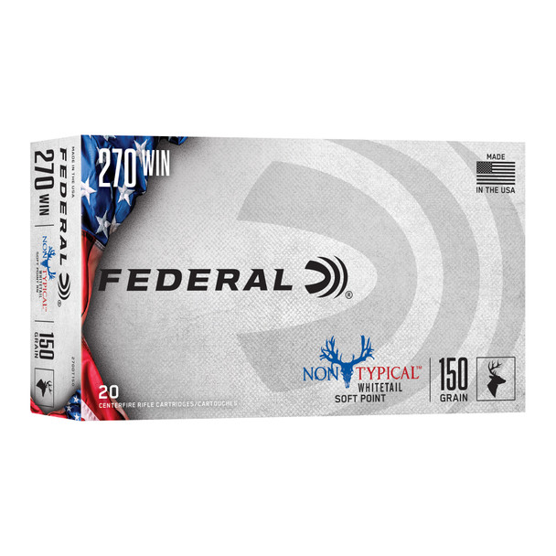 Federal - Non Typical 270 Win 150Gr Soft Point - 20 Round Box
