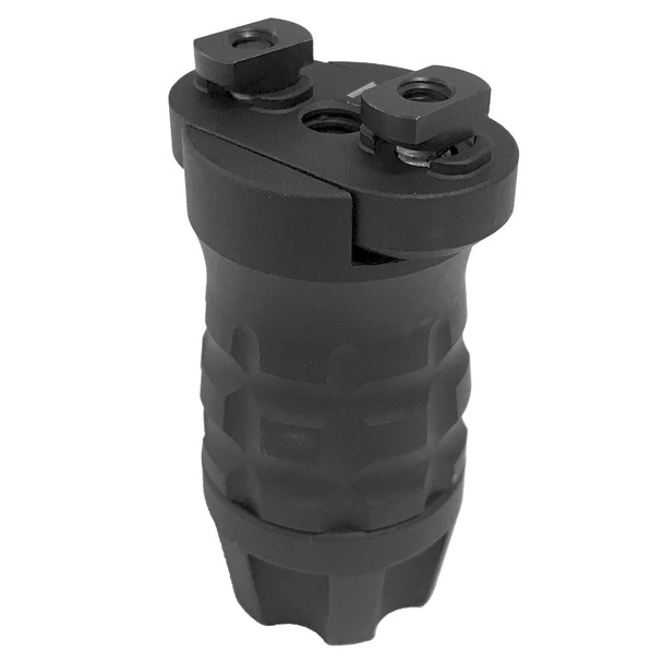 Samson Manufacturing - MLOK Short Vertical Grip, Grenade Style, Black (04-05102-01 )