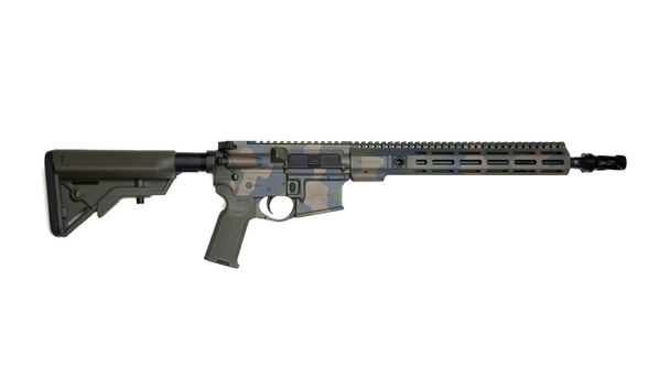 TRIARC Systems - TSR-15S Rifle 13.9" (PINNED) HUXWRX Flash Hider 5.56 Nato - Concrete Jungle