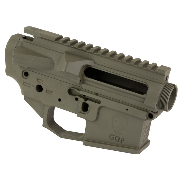 Grey Ghost Precision - AR15 Billet Receiver Set 5.56 Nato - OD Green