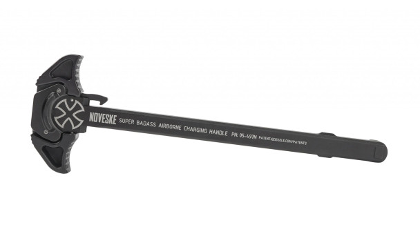 Noveske Super Badass Airborne Charging Handle Geissele 5.56 Ambi Black