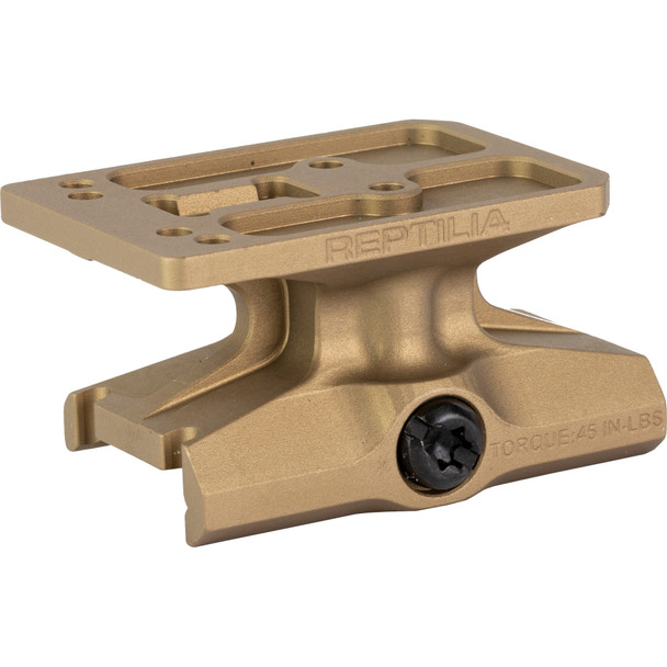 Reptilia DOT Mount 1.93" Optical Axis Height Compatible with Holosun AEMS Anodized Flat Dark Earth (100-212)