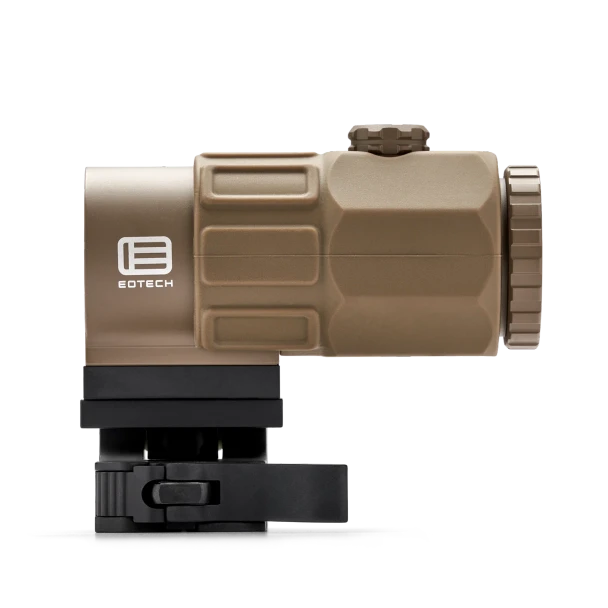 EOTech G45 Compact 5x Magnifier - STS Mount - FDE, G45.STSTAN, 672294300472