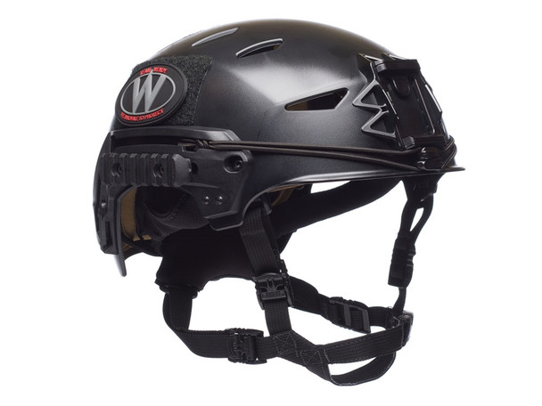 Team Wendy - LTP Exfil Bump Helmet w/ Shroud - Size 2 (L/XL) - Black TW-72-22S